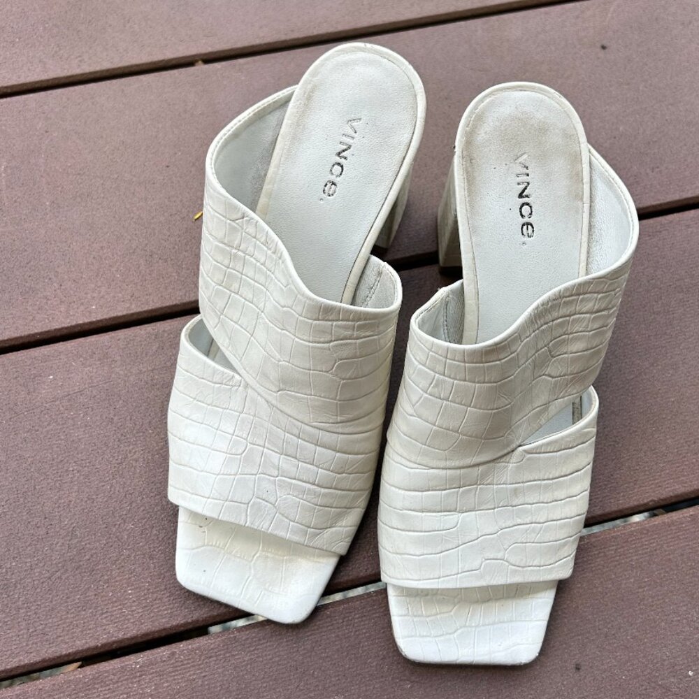Vince Heels White
